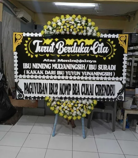 Papan Bunga Duka Wedding Outdoor Anyer