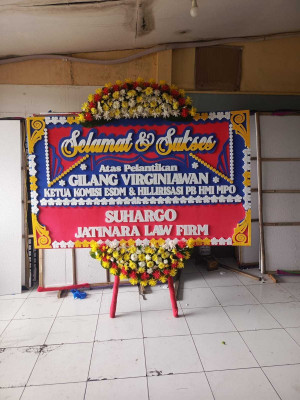 Papan Bunga Wedding Outdoor Anyer