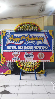 Papan Bunga Wedding Outdoor Anyer