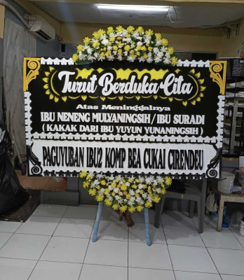 Papan Bunga Wedding Outdoor Anyer